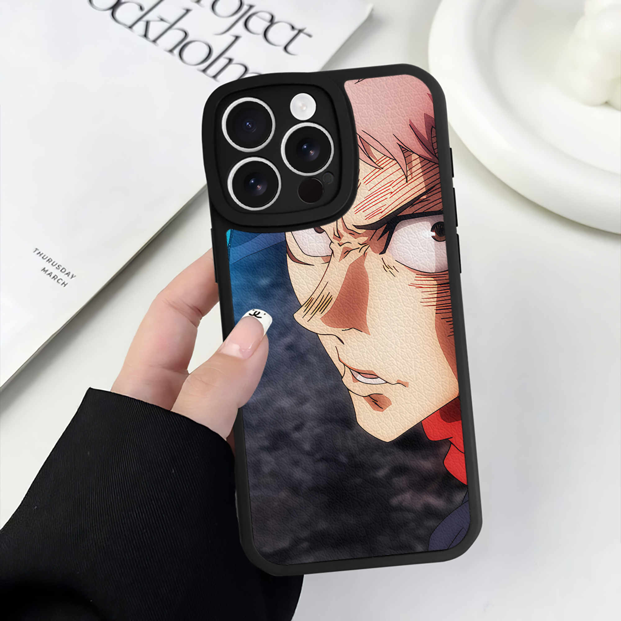 （画像用） SPY×FAMILY间谍家家酒 【iPhone 16シリーズ対応】シリコンスマホケース（レザー調） 材質：シリコン